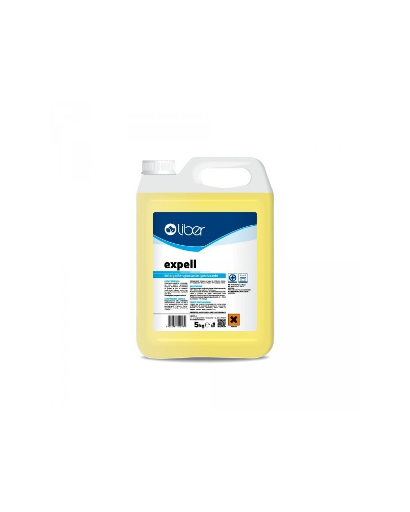 LIBER - EXPELL 5KG - DETERGENTE SGRASSANTE IGIENIZZANTE