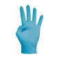 Guanti in nitrile blu senza polvere 100 pezzi taglia S