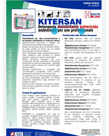 Kitersan disinfettante 5 litri PMC