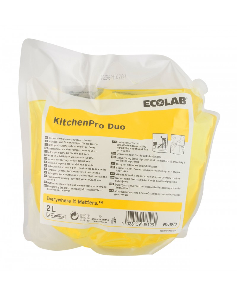 Ecolab Kitchenpro duo sacca da 2 litri