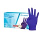 Guanti in nitrile blu senza polvere 100 pezzi taglia M