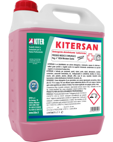 Kitersan disinfettante 5 litri PMC
