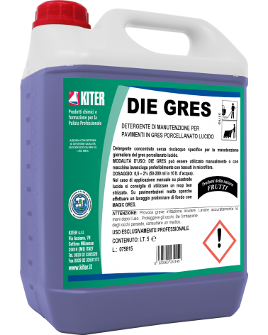 Kiter Die Gres tanica 5 litri