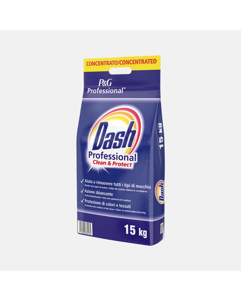 Dash Professional Clean & Protect polvere lavatrice 15KG