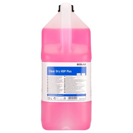 Ecolab Clear Dry HDP Plus 5 Lt - Brillantante Professionale Acido