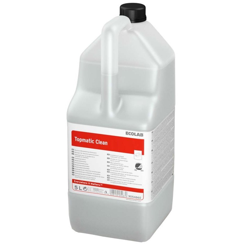 TOPMATIC CLEAN detergente lavastoviglie Lt.5 Ecolab