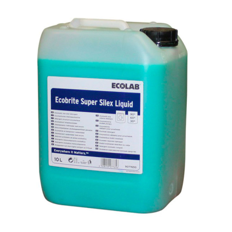 Ecolab Super Silex Liquido 20 kg - Detergente Lavatrice Enzimatico