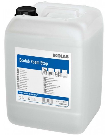 ECOLAB FOAM STOP antischiuma concentrato Lt.5 Ecolab
