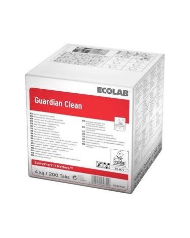 GUARDIAN CLEAN detergente in tabs per stoviglie Kg.4200 Ecolab