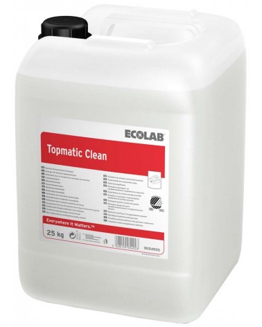 TOPMATIC CLEAN detergente liquido lavastoviglie Lt.25 Ecolab