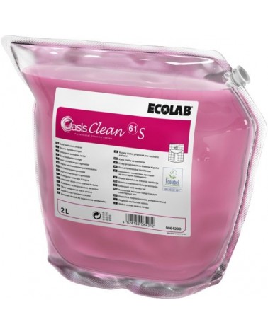 OASIS CLEAN 61 S acido per bagni Lt.2 Ecolab